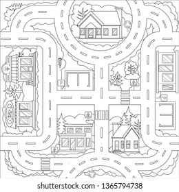 Street coloring pages images stock photos d objects vectors