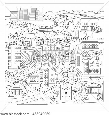 Coloring book page vector photo free trial bigstock