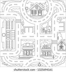 Street coloring pages images stock photos d objects vectors