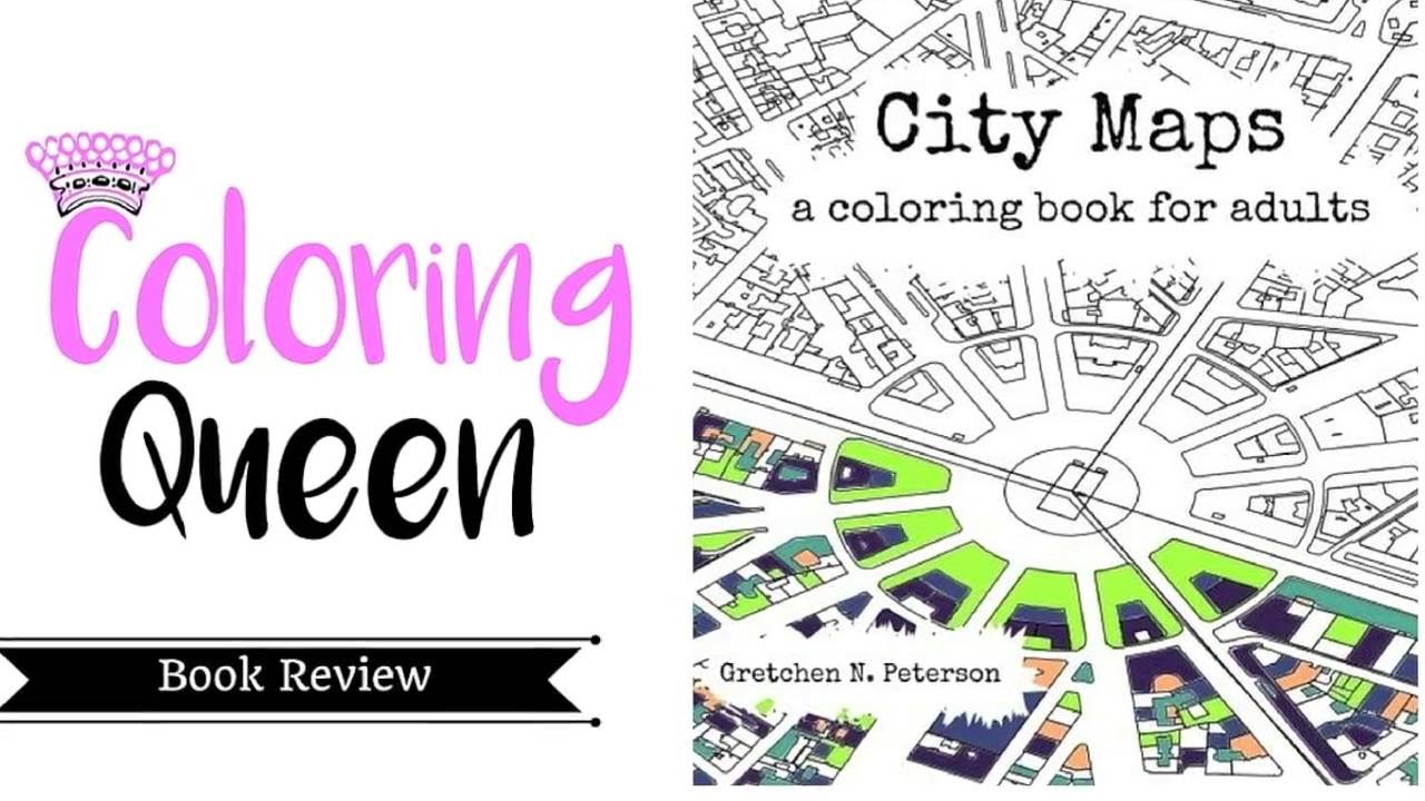 City maps coloring book review