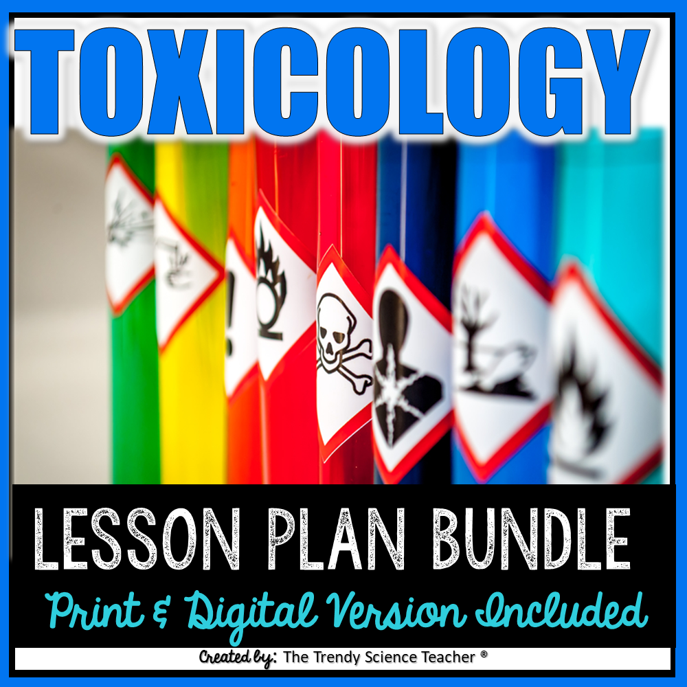 Toxicology lesson plan bundle forensics â the trendy science teacher