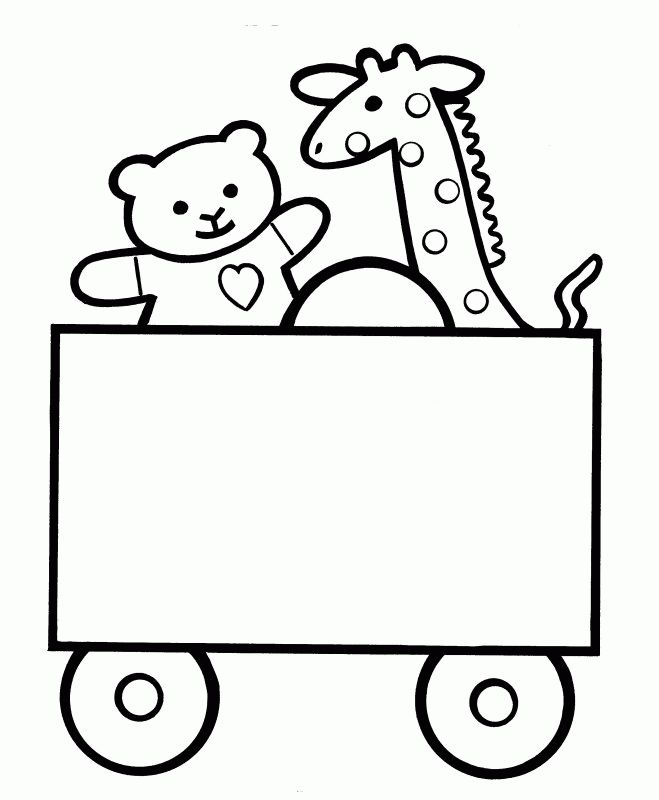 Easy coloring pages