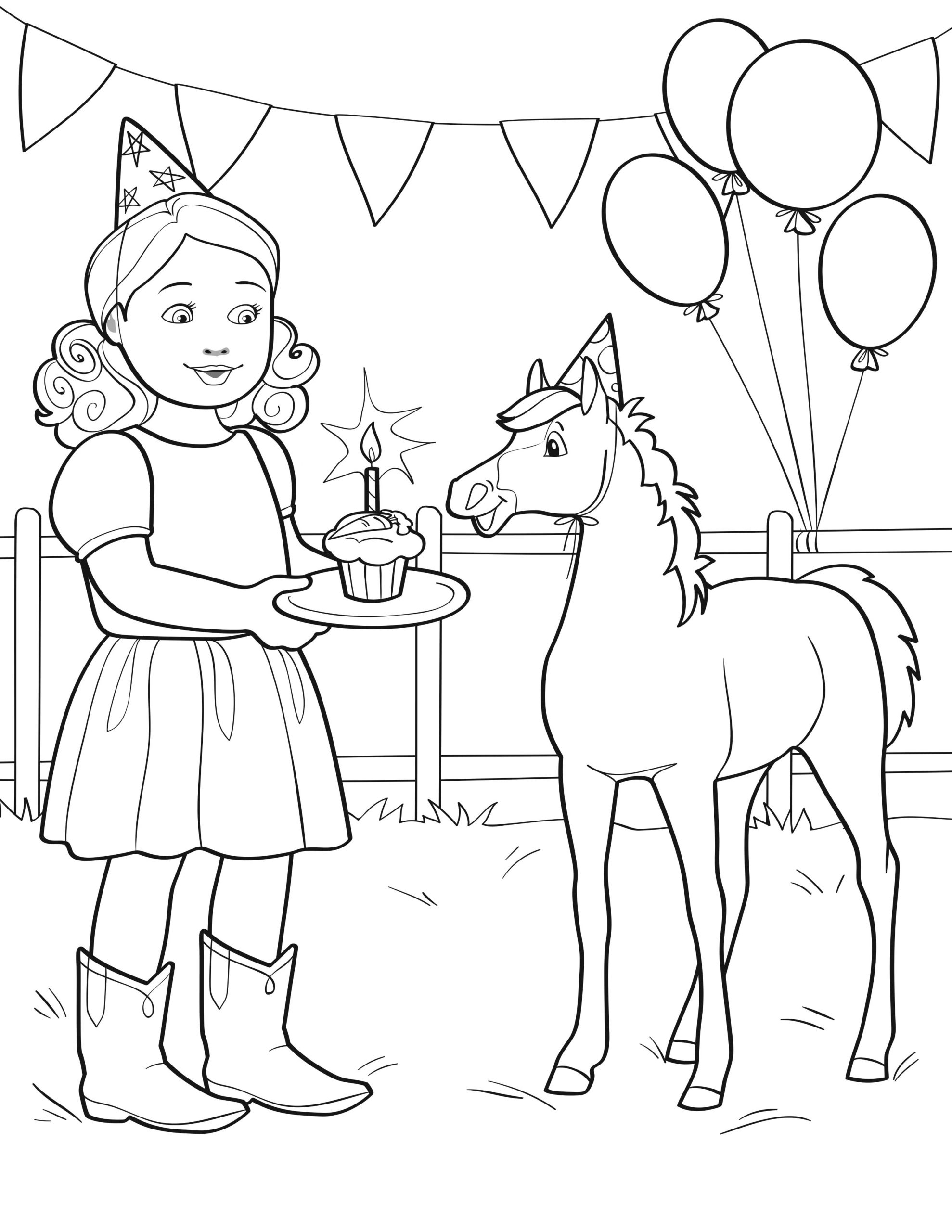 Doll coloring pages for girls our generation