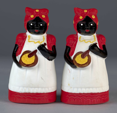 Aunt jemima salt and pepper shakers by university of southern special collections