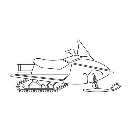 Outline sleigh stock illustrations cliparts and royalty free outline sleigh vectors