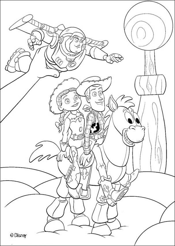 Toy story coloring pages