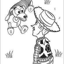 Toy story coloring pages