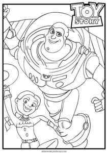 Free toy story coloring pages disney inspired