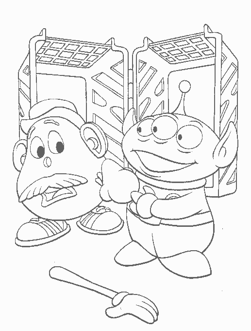 Best toy story coloring pages for kids