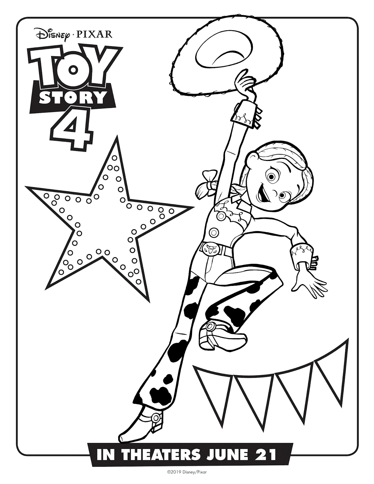 Free disneypixar toy story coloring pages activities giveaway