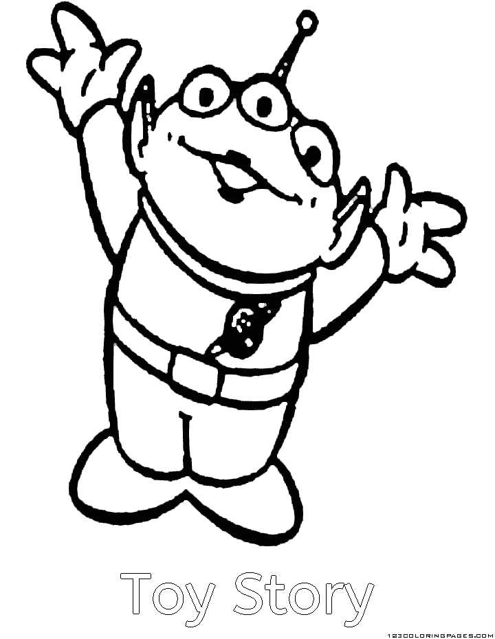 Toy story coloring pages