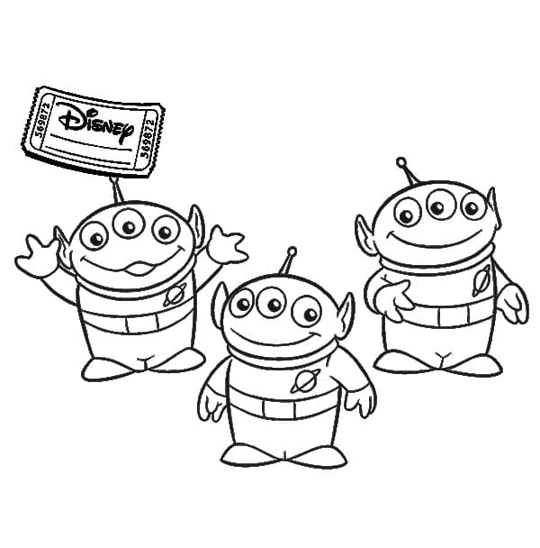 Toy story coloring pages