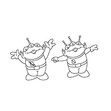 Top free printable funny alien coloring pages online