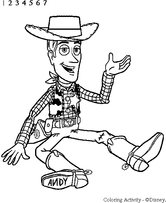 Best toy story coloring pages for kids