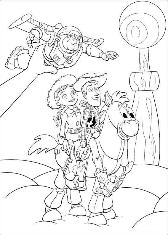 Toy story coloring pages printable for free download