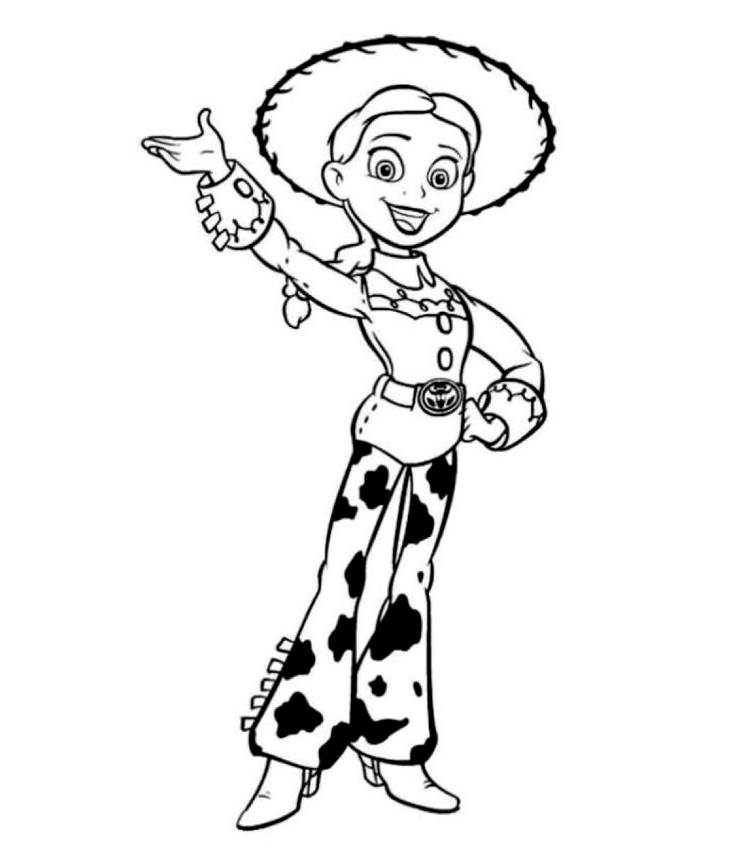 Coloring pages toy story andy