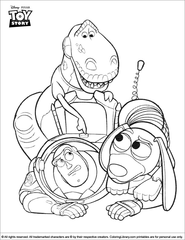 Online coloring page