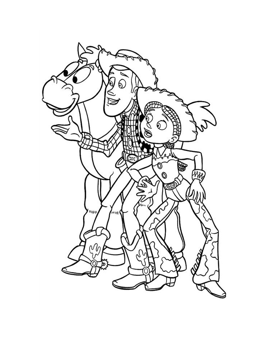 Free printable toy story coloring pages for kids