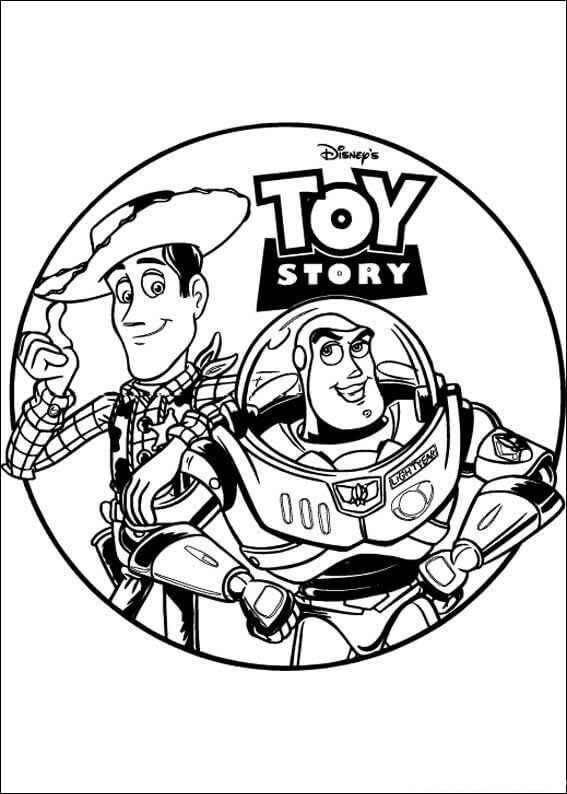 Toy story coloring pages printable for free download