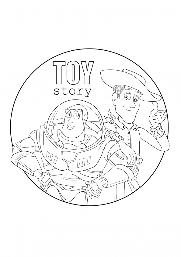 Toy story coloring pages