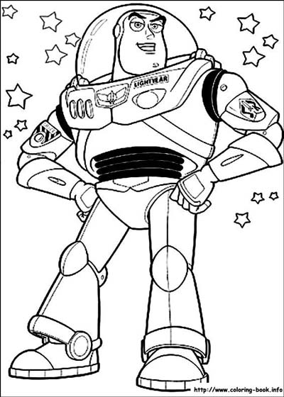 Updated toy story coloring pages