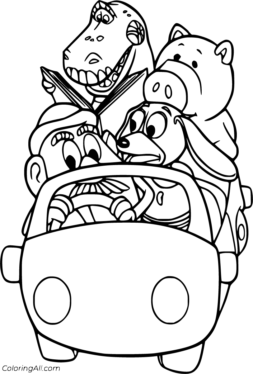 Toy story coloring pages