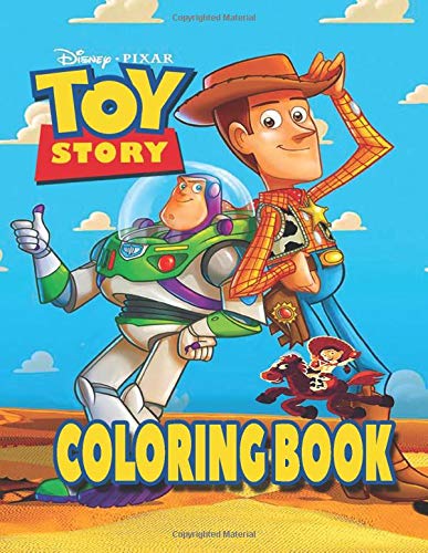 Toy story coloring book ultimate color wonder ideal for kids and adults to inspire creativity and relaxation with coloring pages of woody buzz lightyear bo peep rex by toystory animated