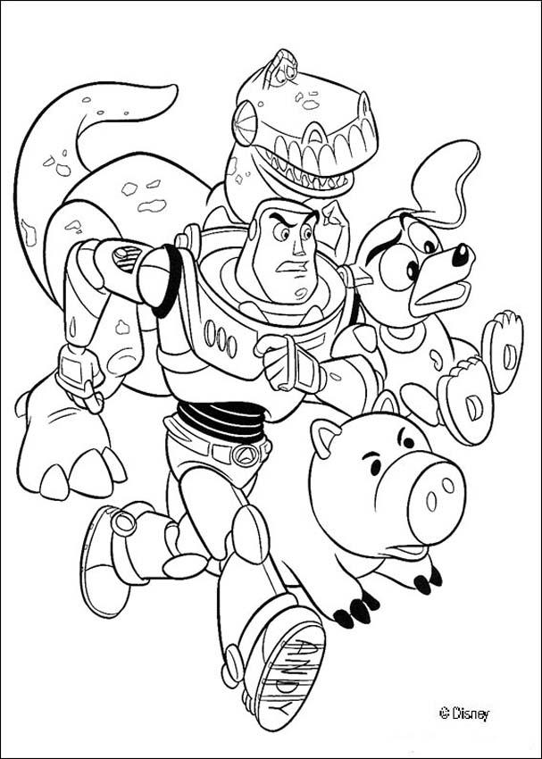 Toy story coloring pages