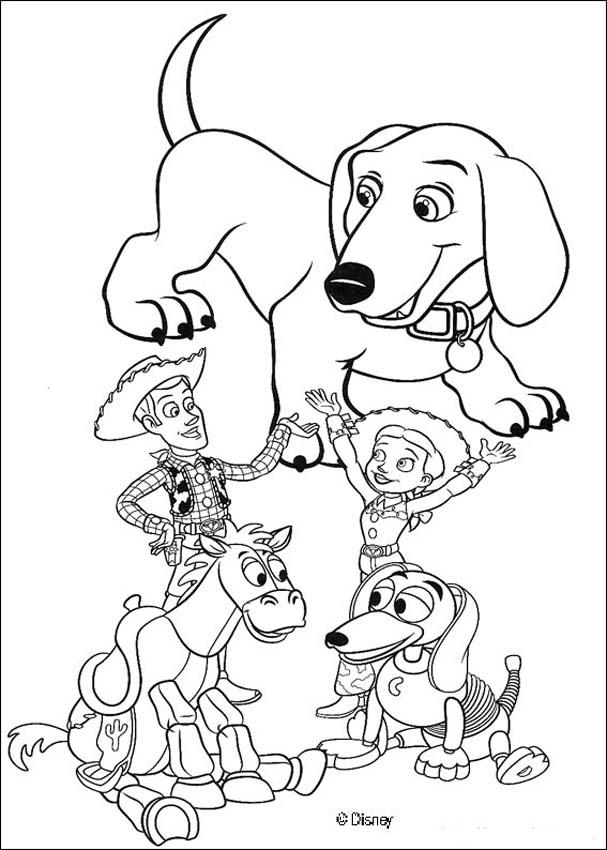 Toy story coloring pages