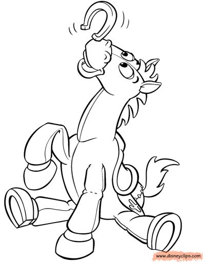 Updated toy story coloring pages