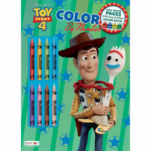 Bendon toy story coloring and activity book unit
