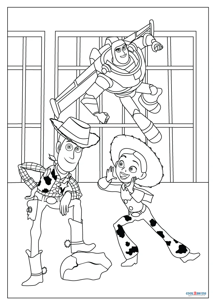 Free printable toy story coloring pages for kids