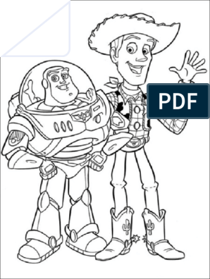 Toy story woody y buzz lightyear pdf