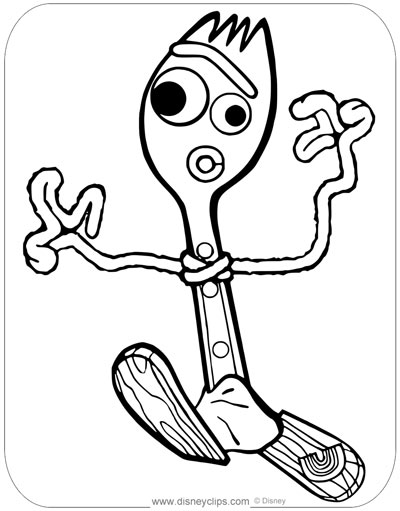 Updated toy story coloring pages