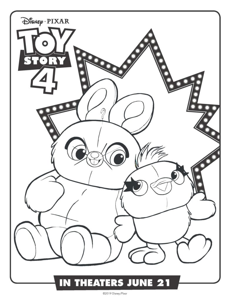 Free printable toy story coloring pages and activities