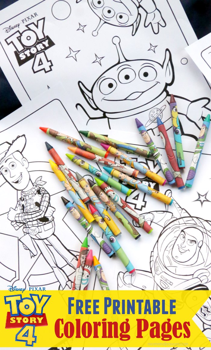 Toy story free printable coloring pages