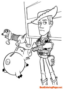 Toy story coloring pages