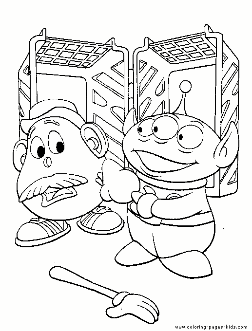 Toy story coloring pages