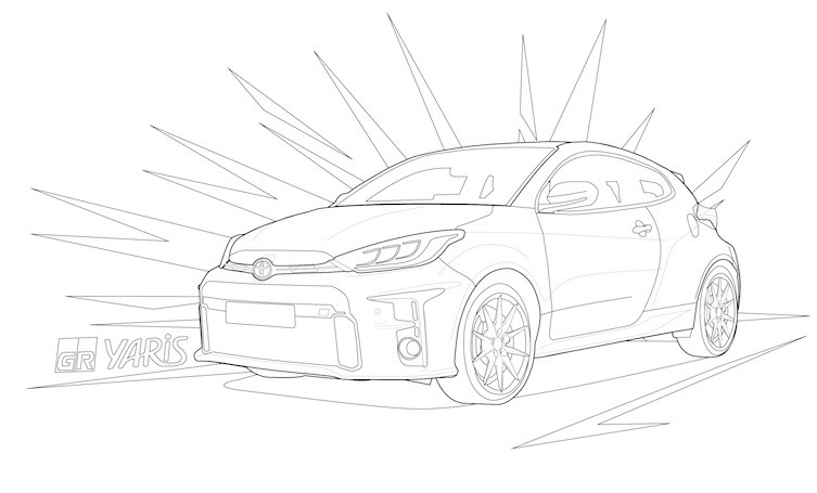 Make your own gr yaris art and share your results