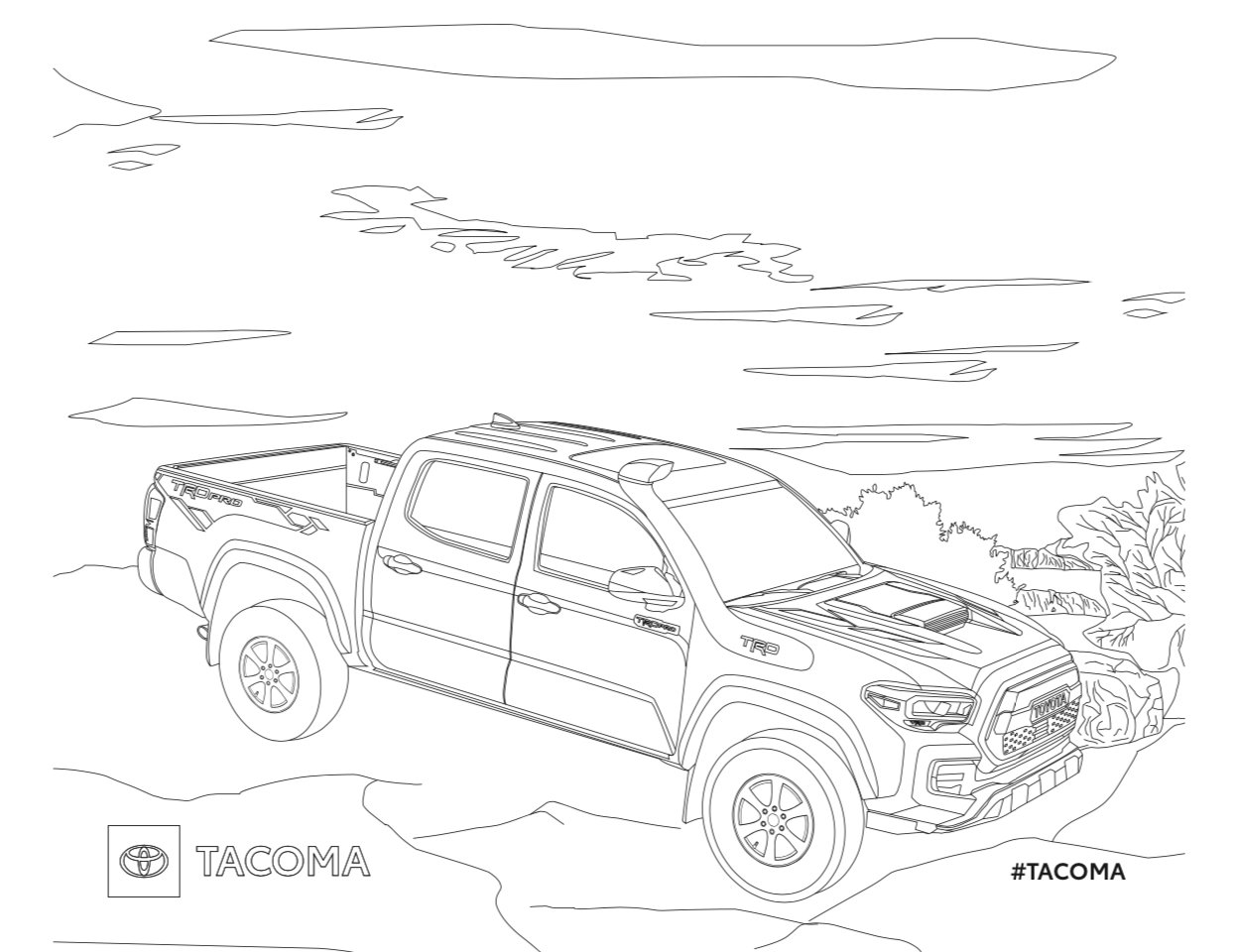 Toyota usa on x what drives your creativity our toyota activity book provides off