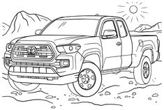 Toyota coloring pages ideas coloring pages toyota coloring pages for kids