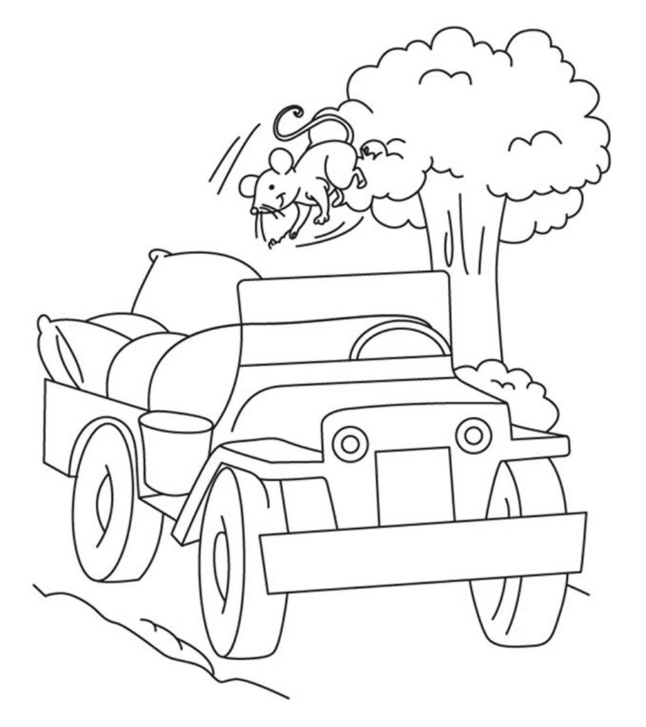 Top free printable jeep coloring pages online
