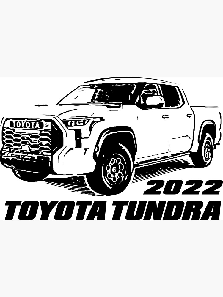 Tundra car poster for sale by creatorpintar