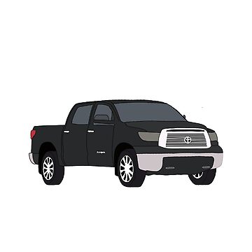 Black toyota tundra sticker for sale by emmashaleyy