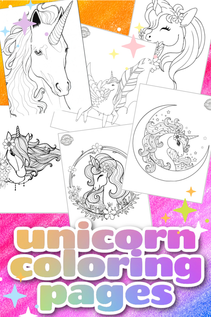 Magical unicorn coloring pages for kids kids activities blog