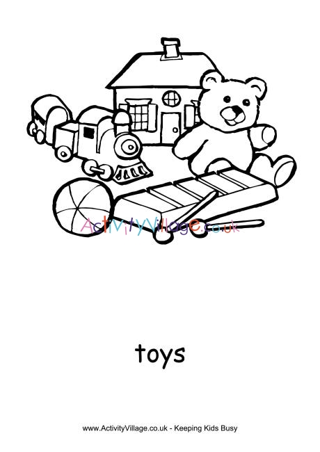 Toys louring page