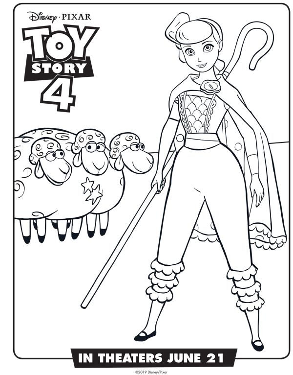 New toy story free coloring sheets