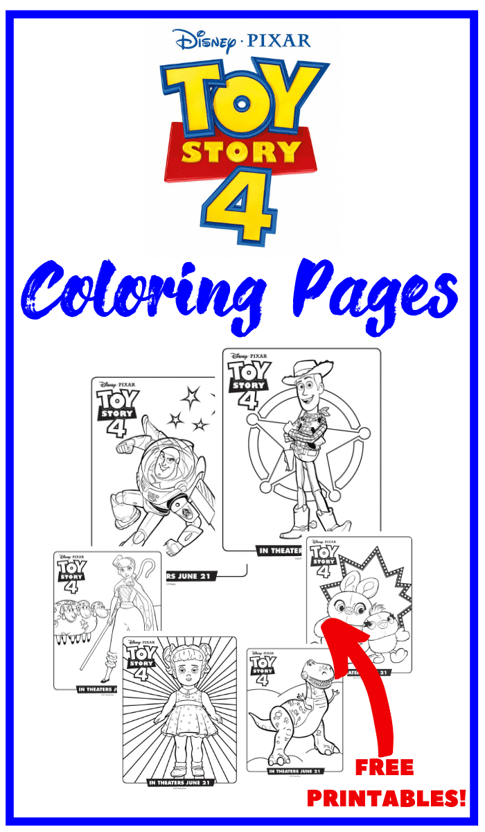 Toy story characters coloring pages or coloring sheets free printables