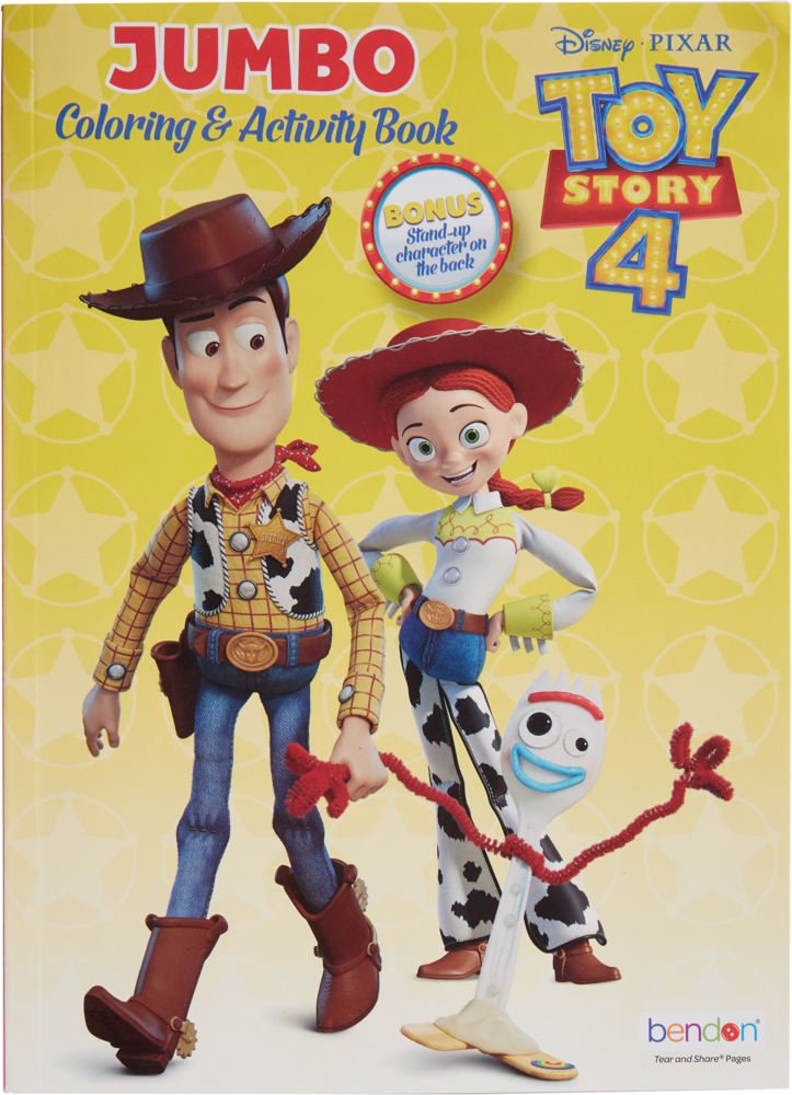 Toy story colouring activity book party city