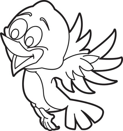 Free birds coloring pages for kids